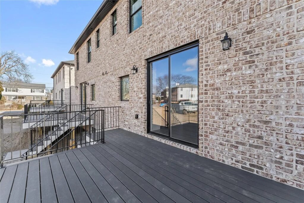 Private deck off the main living floor