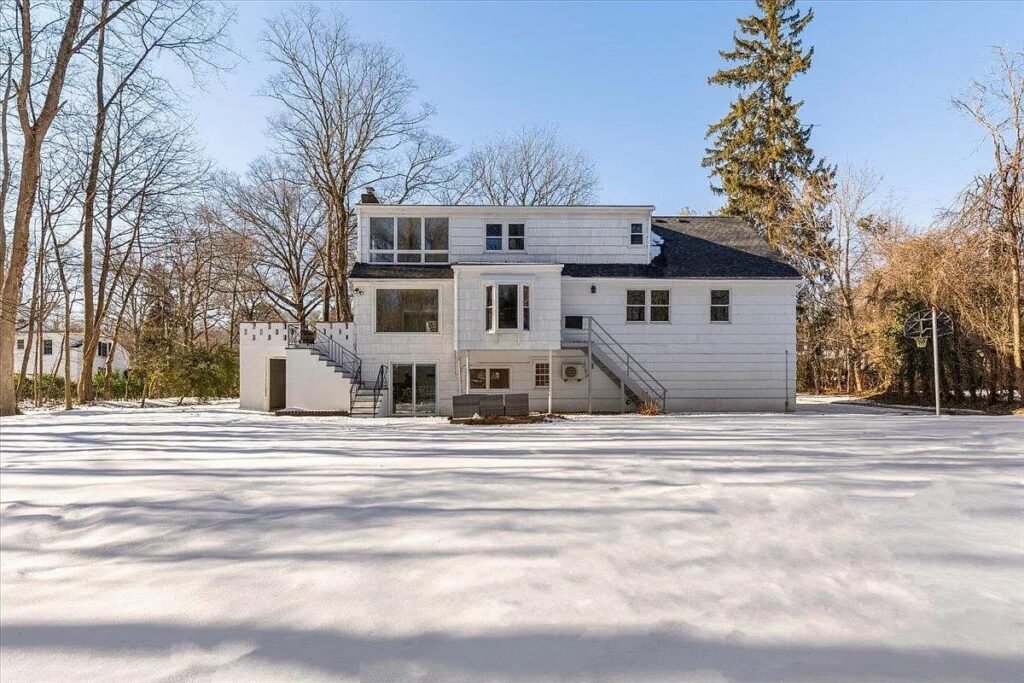 Renovated home exterior on the property after full remodel