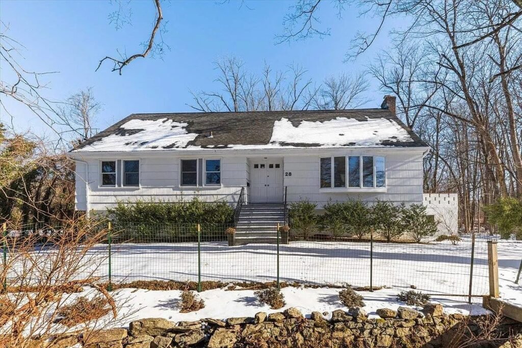 Front elevation of the property